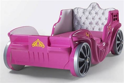 princess-carriage-bed Princess Beds For Girls, Princess Canopy, Pink ...