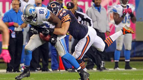 Chicago Bears think twice before making big hit, says Brian Urlacher ...