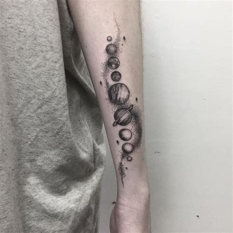 Pin by Johnathon on Tattoos | Solar system tattoo, Planet tattoos, Cosmic tattoo