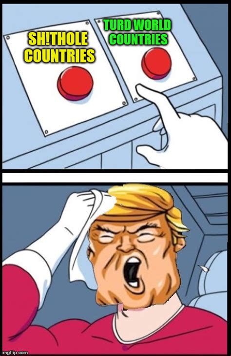 Two Buttons Trump - Imgflip