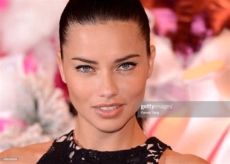 Victoria's Secret angel Adriana Lima attends a photocall to celebrate ...