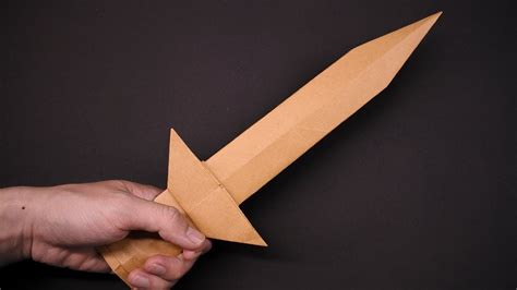 Easy Origami Paper Sword - How to Make Sword Step by Step - YouTube