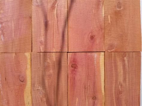 AMISH BAND-SAWN AROMATIC Eastern Red Cedar Lumber/Boards 5/8 x 6 x 12 ...