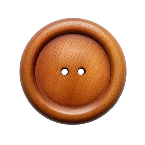 AI generated Round wooden button png isolated on transparent background 36256559 PNG