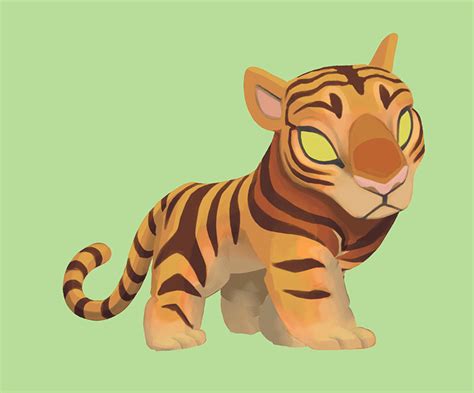 Tiger Walking Animated Gif