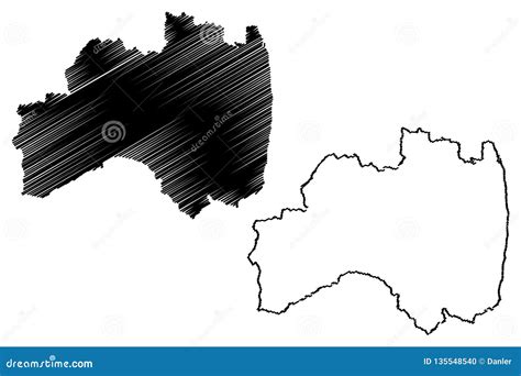 Fukushima Prefecture Map Vector Stock Vector - Illustration of japan, banner: 135548540