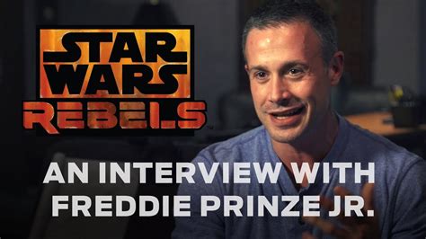 An Interview with Freddie Prinze Jr | Star Wars Rebels - YouTube