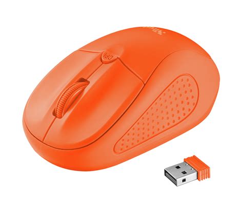 Trust.com - Primo Wireless Mouse - neon orange