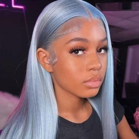 Dreamy Icy Blue Hair Brightens Up Your Everyday Look