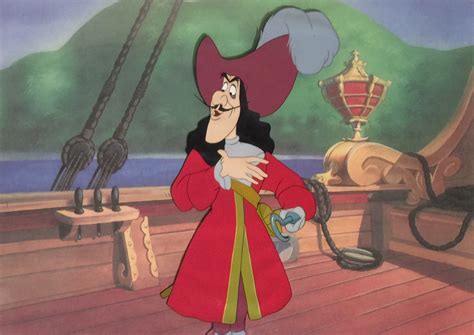 Animation Collection: Original Production Animation Cel of Captain Hook ...