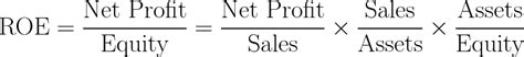 ROE DuPont,DuPont formula,strategic profit model,return on equity