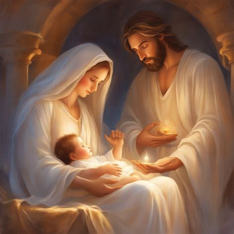 Joseph, Mary And Baby Jesus by ZENART07 on DeviantArt