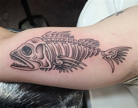 12+ Fish Skeleton Tattoo Ideas To Inspire You!