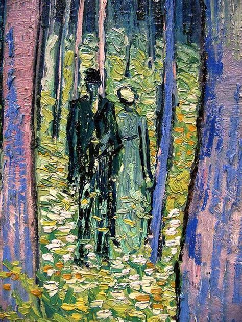 Undergrowth with Two Figures (detail) | Van gogh art, Vincent van gogh ...