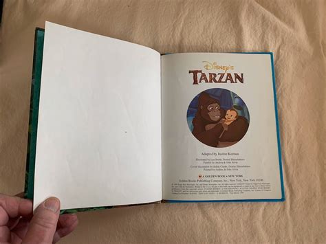 Vintage Golden Books Disney's Tarzan First Edition - Etsy
