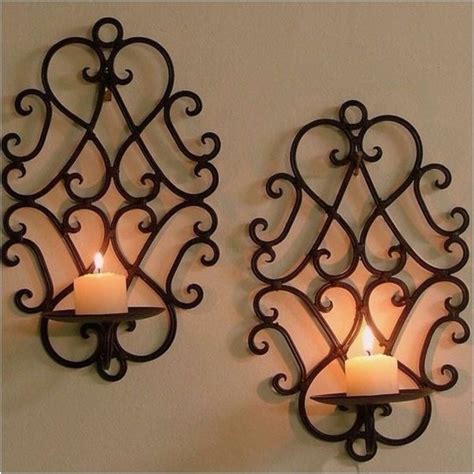 Wrought Iron Candle Wall Sconces - Ideas on Foter