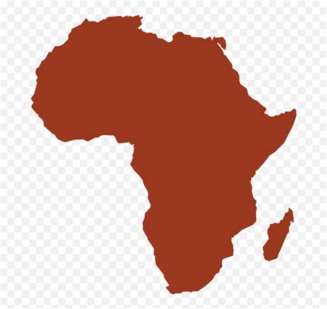 Africa - Transparent African Map Png Emoji,Pan African Flag Emoji ...