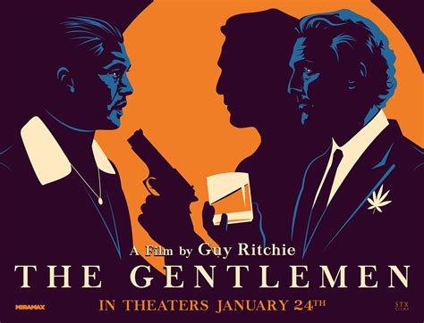 THE GENTLEMEN Poster Art on Behance