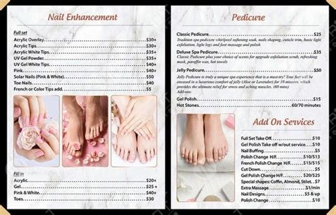 NMN4-47-Back - Menu 4 Views - Nails Salon Archives - Printing For Nails Salon Jelly Pedicure ...