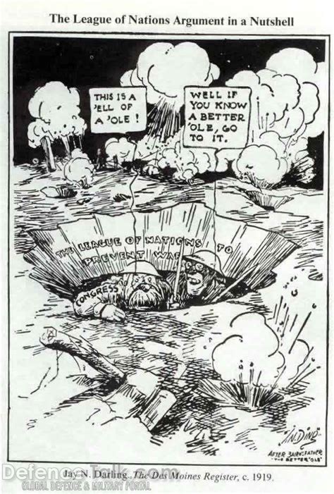 League of Nations Cartoon from the World War I | Defence Forum & Military Photos - DefenceTalk