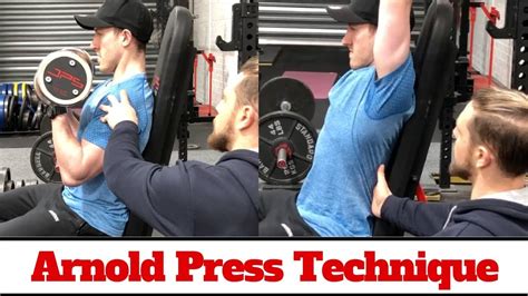 Arnold Press Technique (Shoulder Hypertrophy) - YouTube