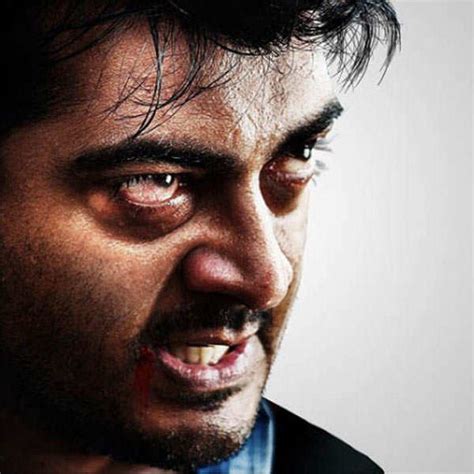 Ajith in a still from the Tamil movie Billa 2