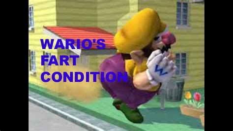 Wario's Fart Condition - YouTube