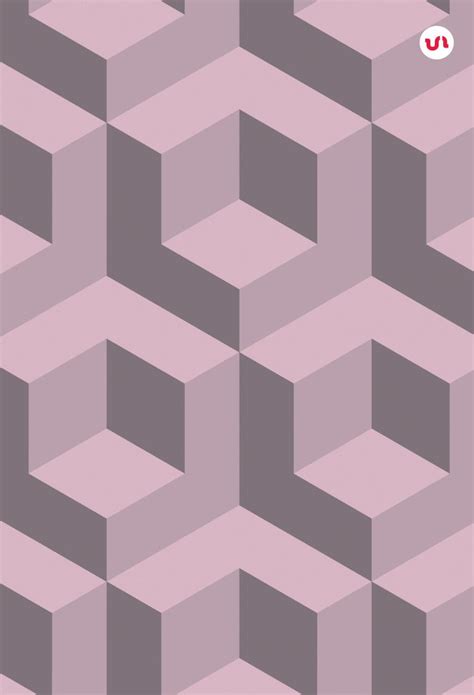 10 Geometric 3D Seamless Vector Patterns! They are vector editable patterns but at the same time ...