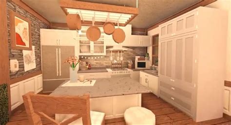 (Not mine) #roblox #notmine #bloxburg #bloxburgkitchen #linen House Inspo, House Ideas, Roblox ...