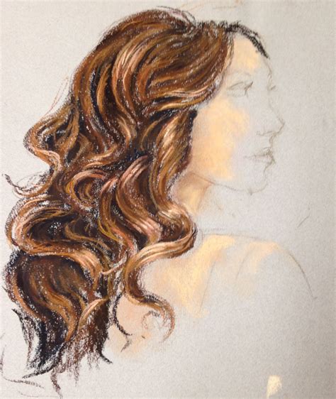 Courses | Portrait painting, Pastel art, How to draw hair