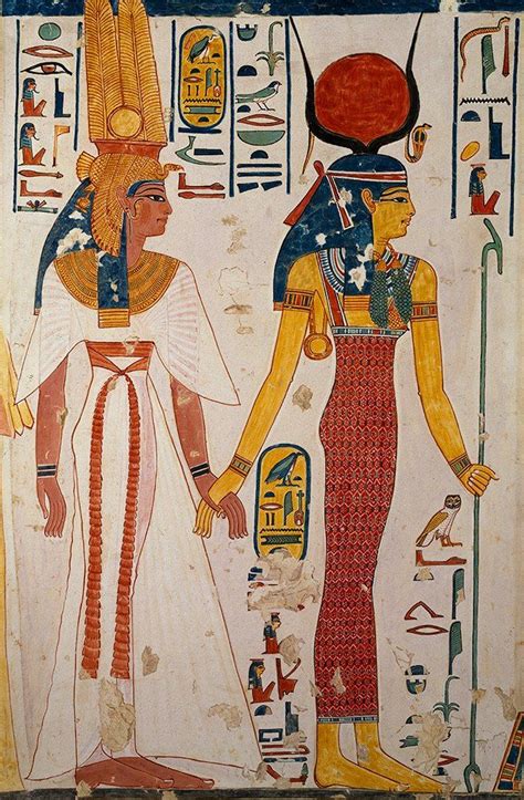 Queen Nefertari Tomb Painting at PaintingValley.com | Explore ...