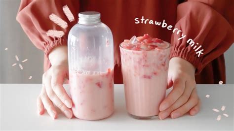 Strawberry Milk - Lifestyle Foodies🍎