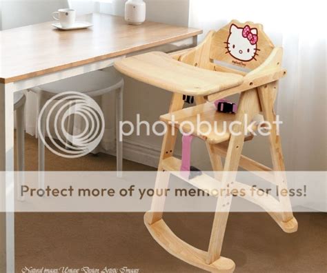 Hello Kitty High Chair Baby Toddler Gifts Highchairs Booster Infant ...