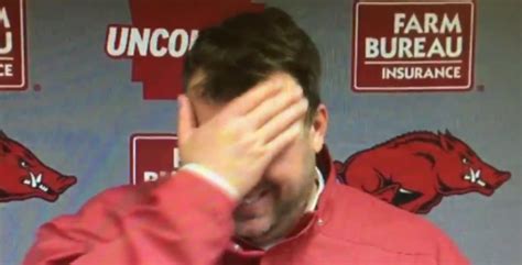 Bret Bielema Was Excited About 'Hopping On His Wife' After Big Win