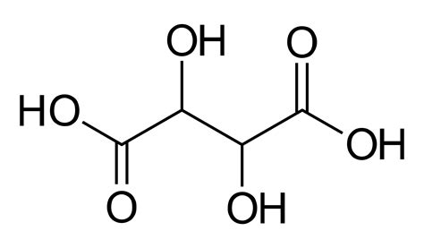 Tartaric Acid Formula - Structural and Chemical Formula of Dihydroxy Butanedioic Acid