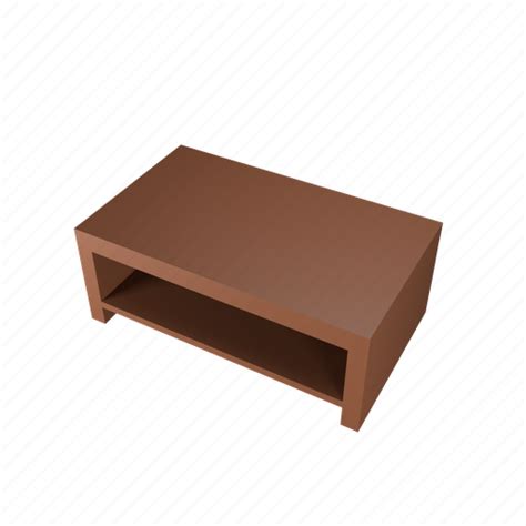 Square coffee table, table, coffee table, living room, tv, furniture, interior icon - Download ...
