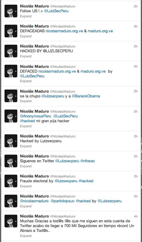 Nicolas Maduro's Twitter Account Hacked | HuffPost