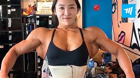 Korean Bodybuilding Monster - An Da Jeong | Muscle Madness - YouTube