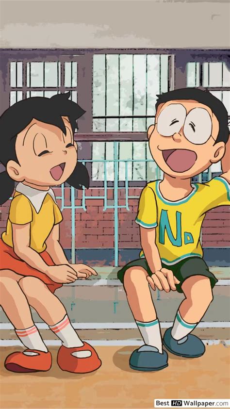 Nobita - Shizuka | Doraemon Wallpaper Download | MobCup