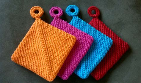 Folded Potholder Free Crochet Pattern - Your Crochet