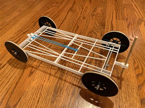 Wheeled Vehicle elastic Band Powered 2023 Science Olympiad - Etsy