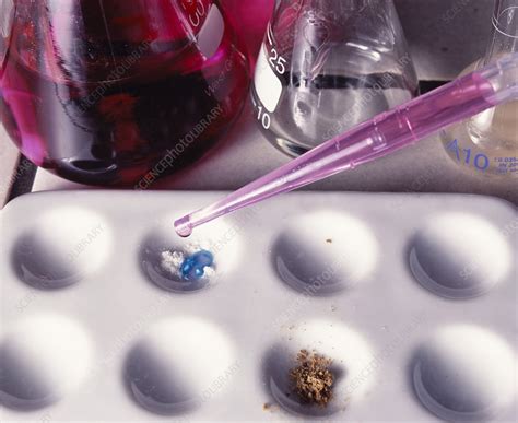 Cocaine test - Stock Image - H200/0162 - Science Photo Library