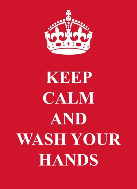 Keep Calm Wash Hands Free Stock Photo - Public Domain Pictures