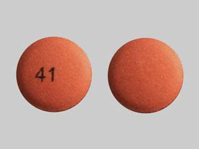 41 Pill White Round 8mm - Pill Identifier