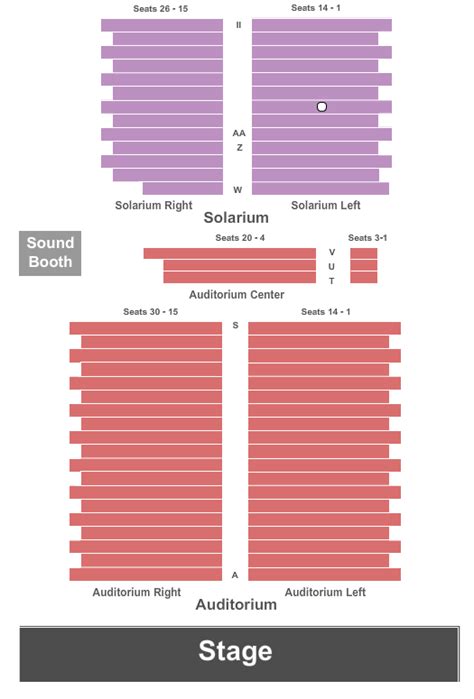 Ocean City Music Pier Seating Chart | Star Tickets