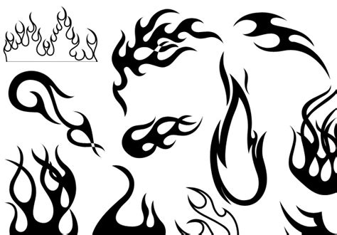 Flames Shapes - Free Downloads and Add-ons for Photoshop