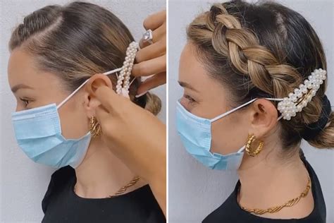 Woman shares easy tip to stop your ears hurting while wearing a face ...