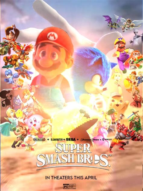 N + I + S + P + W: Super Smash Bros Movie Poster by lolthd on DeviantArt