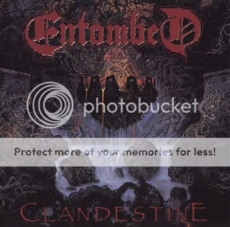 entombed - clandestine | Capas de álbuns