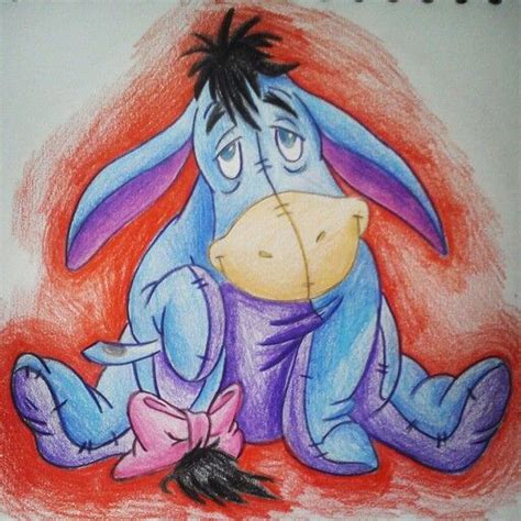 Eeyore | Eeyore, Disney winnie the pooh, Portrait drawing